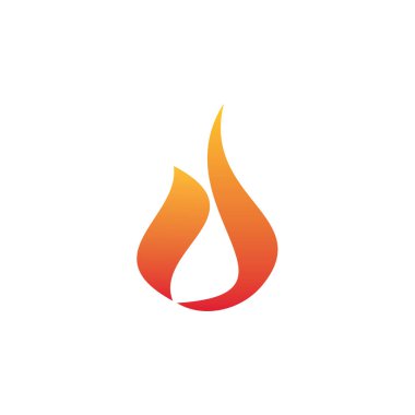 Vektör logo alev alev