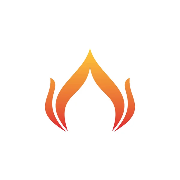 Flama Llama Vector Logotipo — Archivo Imágenes Vectoriales