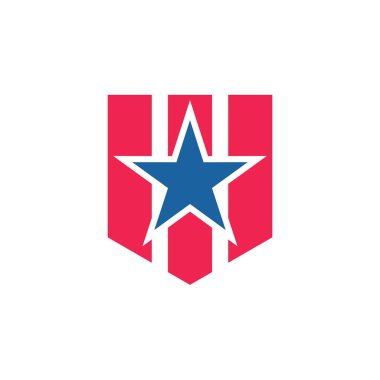 Yıldız kalkan logo tasarımı