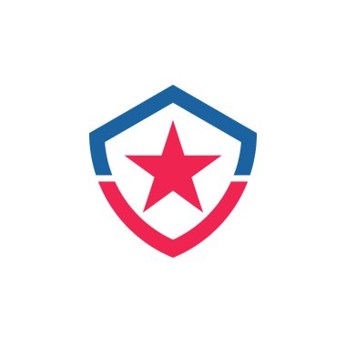 Yıldız kalkan logo tasarımı