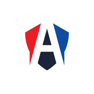 Güvenlik kalkan logo vektör