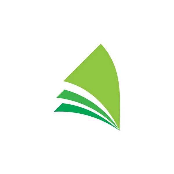 Document Books Logo Vector — Stock Vector
