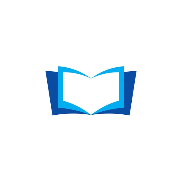 Belgeyi Kitap Logo Vektör — Stok Vektör