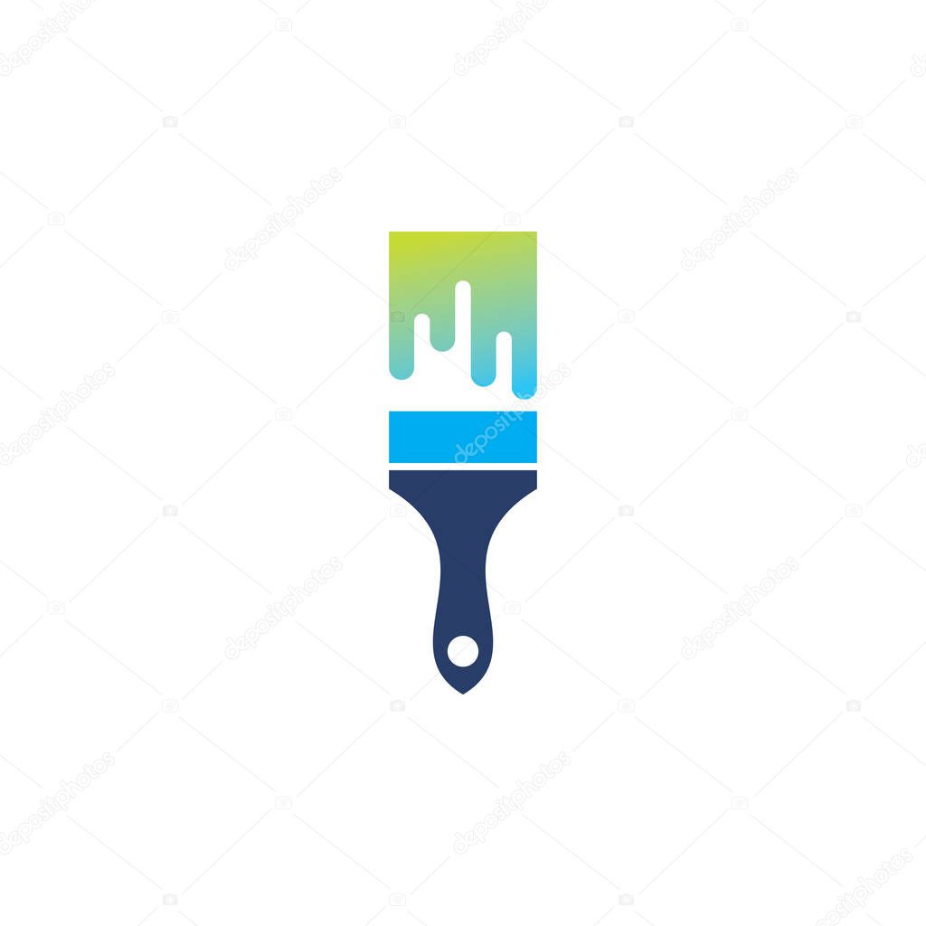 House Cleaning tools logo vector