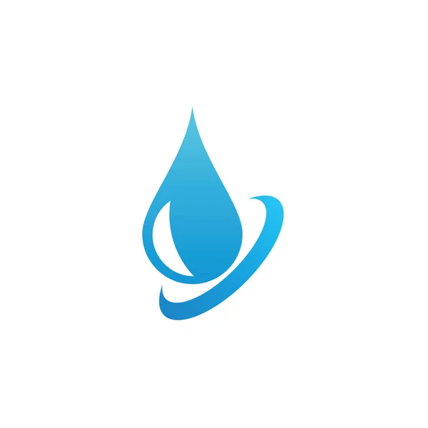 Natureza Logotipo Respingo Água —  Vetores de Stock