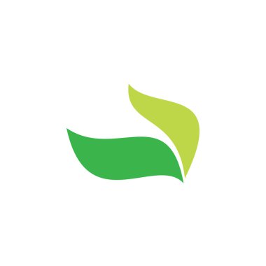 Yeşil ekoloji vektör logosu