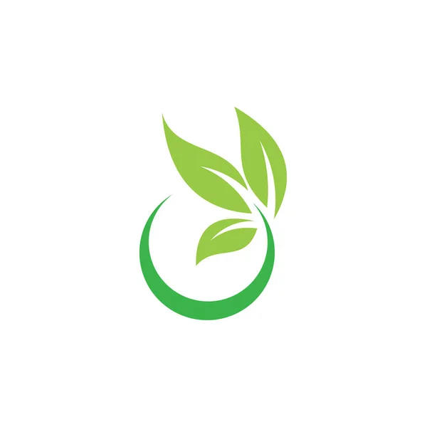 Logo Vectoriel Écologie Verte — Image vectorielle