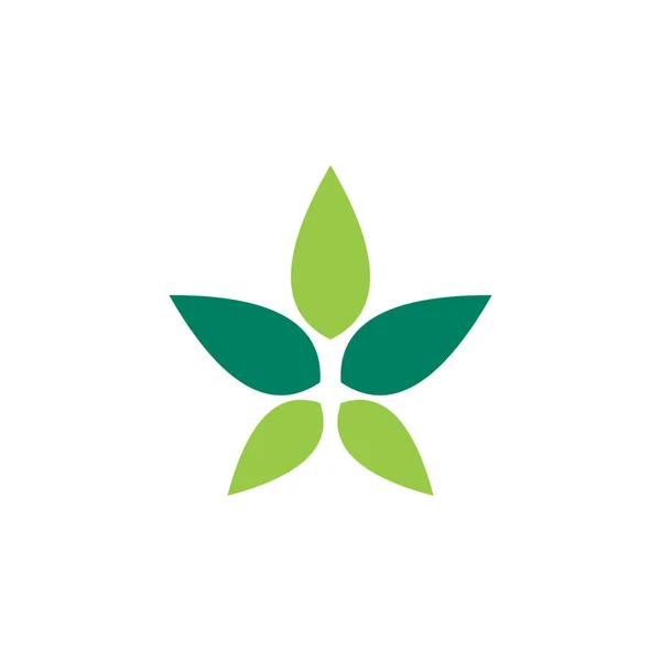 Logo Vectoriel Écologie Verte — Image vectorielle