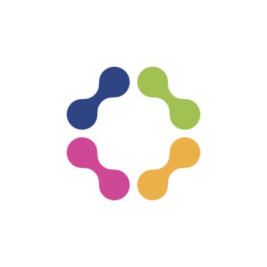 Teknoloji bağlantısı vektör logosu