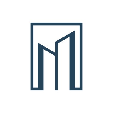 Bina modern logo vektör