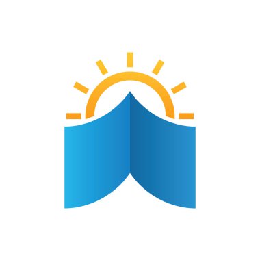 Bilgi kitap logo tasarımı