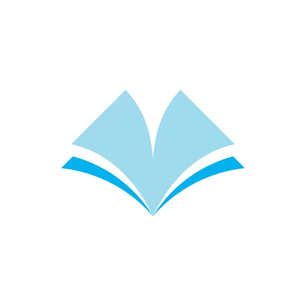 Diseño Del Logo Del Libro Conocimiento — Archivo Imágenes Vectoriales