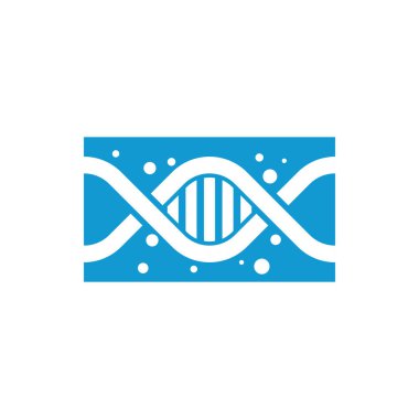 Bilim kimyasal logo laboratuvar