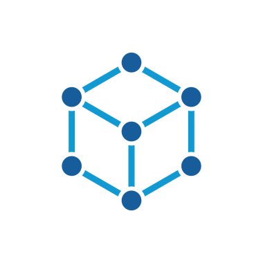 Bilim kimyasal logo laboratuvar