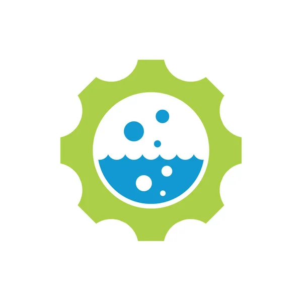 Wetenschap Chemische Logo Laboratorium — Stockvector