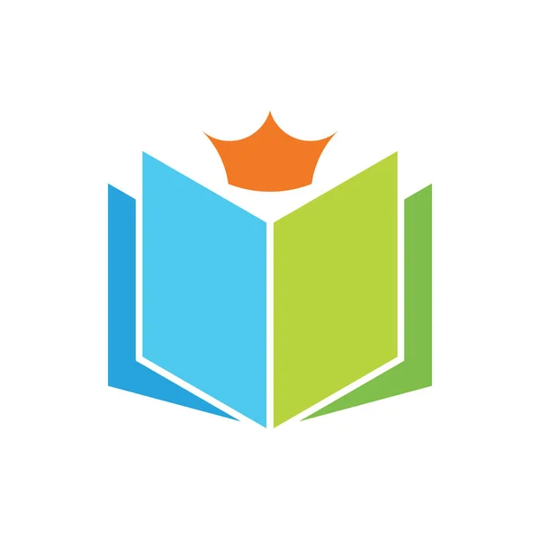 Logotipo Educação Escolar Criativo —  Vetores de Stock