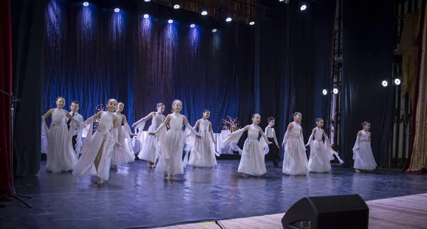 Reportaje Fotográfico Gran Concierto Dedicado Aniversario Del Fundador Escuela Baile — Foto de Stock