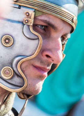 Paskalya tiyatro prodüksiyonu. Awesome oyunculuk oyunu. İsa Mesih'in ihaneti, ölümü ve dirilişi. Yahudiler, Romalı askerler, İsa'nın ve İsa'nın müritleri. Olaylar Odessa şehrinin merkez caddesinde gerçekleşecek, Ukrayna, Nisan 27, 2019.