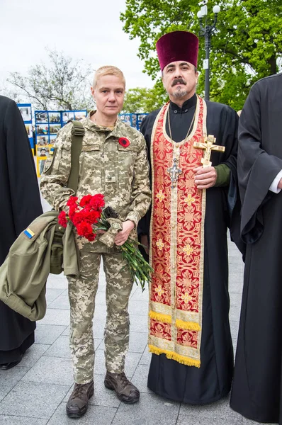 Maio 2019 Dia Vitória Europa Odessa Cidade Ucrânia Shevchenko Park — Fotografia de Stock