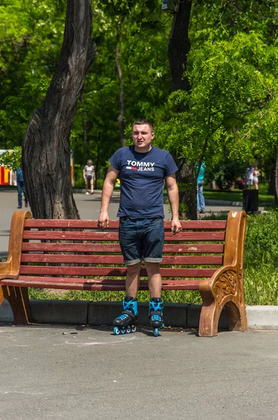 Odesa Ucrania Mayo 2019 Evento Día Bicicleta Bicicletas Adultos Niños —  Fotos de Stock