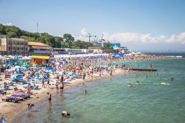 Manzara. Dinlenme ve yüzme ile Plajlar. 