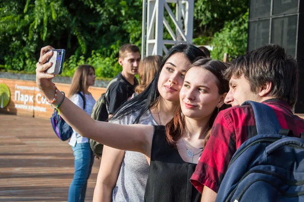 Koncert Rockowy Odbył Się Odessie City Ukrainie Teatr Świeżym Powietrzu — Zdjęcie stockowe