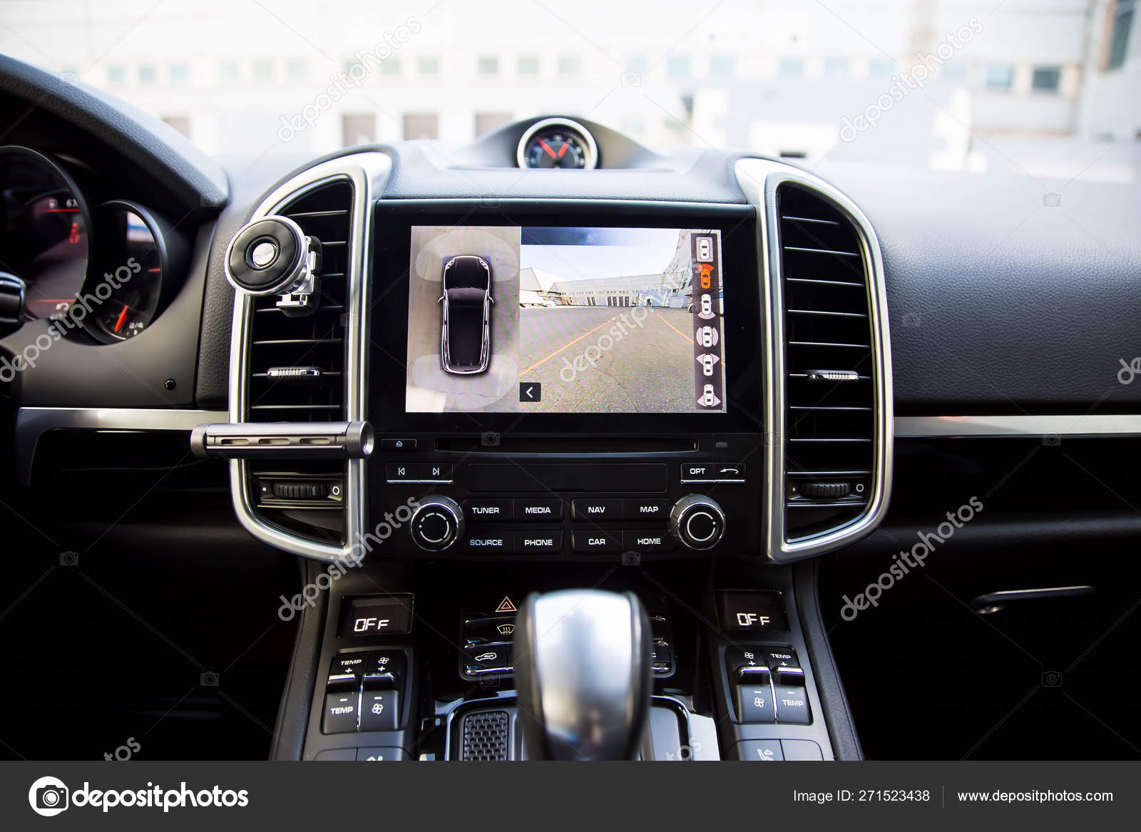 Interior Of Premium Suv Work Of Front Side Side And Rear