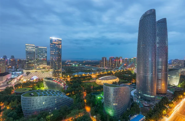Gebäude des internationalen Finanzzentrums tianfu in chengdu - China — Stockfoto
