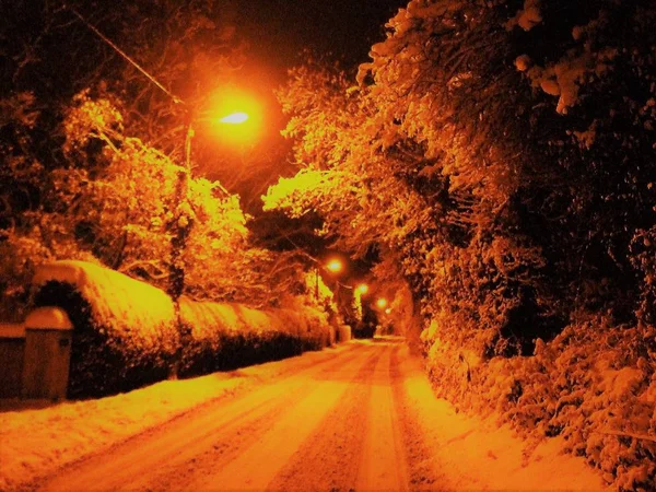 Neve Dell Inverno — Foto Stock