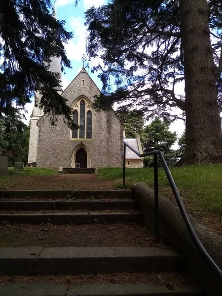 Beten Der Kirche — Stockfoto