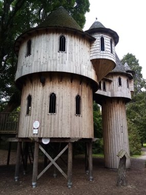 Tahtadan yapılmış binalar 