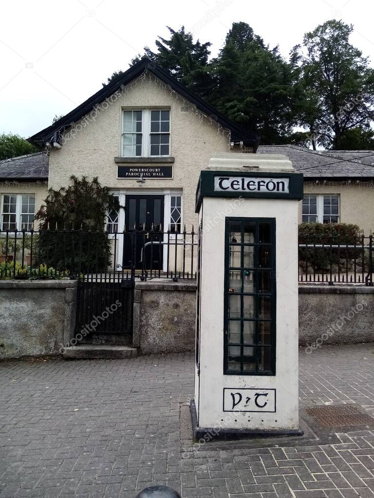 the old telephone box