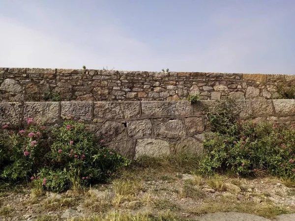 Ściana Nad Morzem — Zdjęcie stockowe