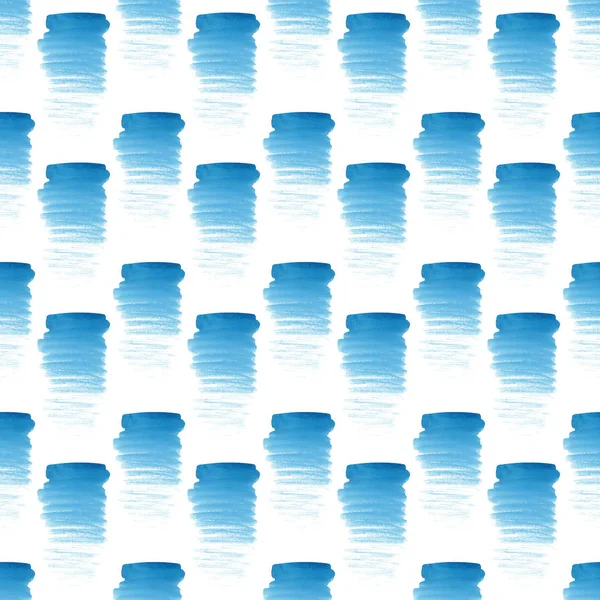 Soyut güzel sanatsal ihale harika şeffaf parlak yaz mavi lekeler desen suluboya el çizimi. Tekstil, duvar kağıtları ve arka planlar için mükemmel