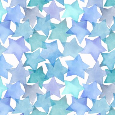 Güzel güzel şirin harika grafik parlak sanatsal mavi mor yıldız suluboya el kroki desen. Tekstil, duvar kağıtları, kağıt ambalaj, davet için mükemmel