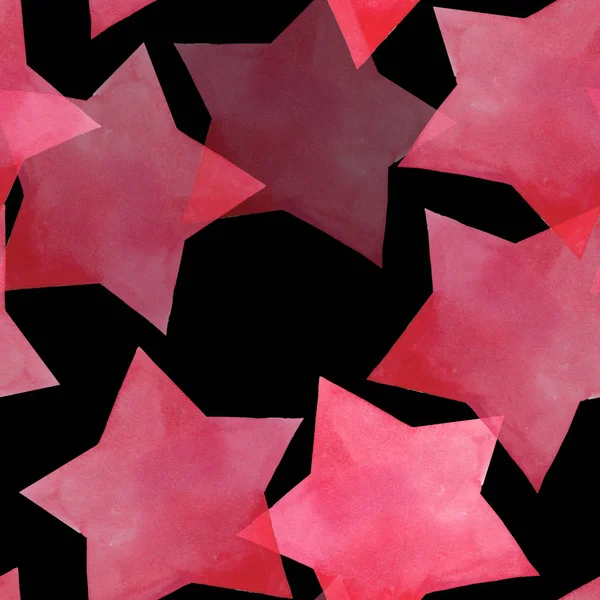 Hermoso Lindo Gráfico Maravilloso Brillante Artístico Transparente Rojo Estrellas Rosadas — Foto de Stock