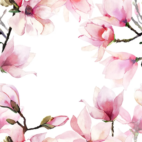 Lovely Ніжний Трав Яний Прекрасний Квіткові Пропозиціями Кадр Рожевий Японський — стокове фото