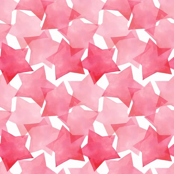 스러운 귀여운 그래픽 예술적 분홍색 수채화 포장지 초대에 — 스톡 사진