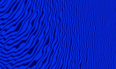 Soyut siyah ve mavi çizgili çizgiler