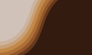 Soyut kahverengi eğimli katman arkaplanı