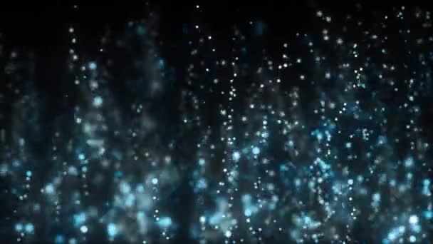 Blue Particle Fumes — Stock Video