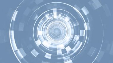 İnce yüksek teknoloji alanı teknoloji çizgileri