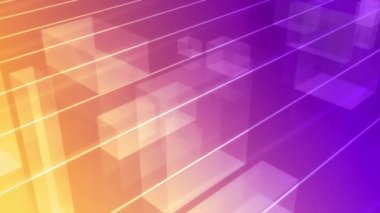 Sıcak soyut kristal küpleri