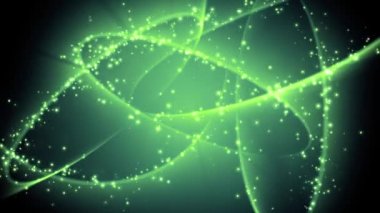 Yeşil parçacık çizgileri