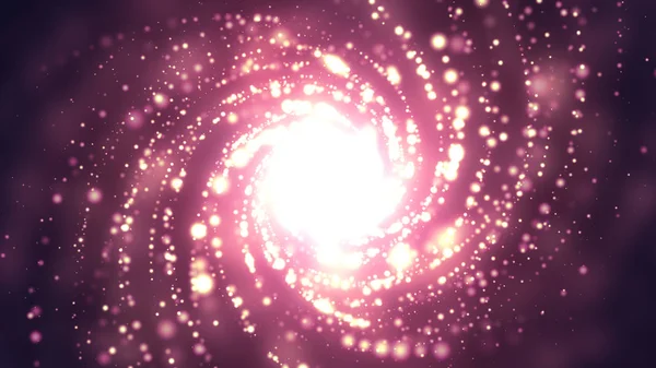Bakgrund Abstrakt Galaxy Tunnel Som Kan Användas För Någon Dyrkan Stockbild