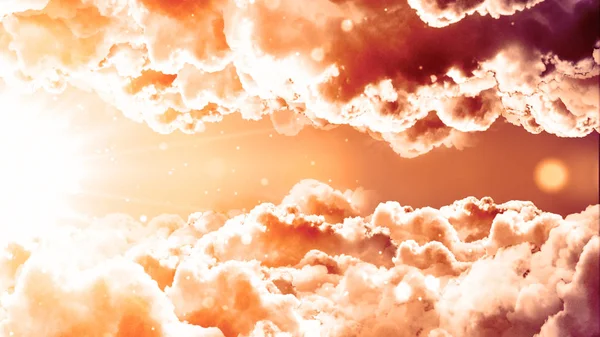 Culto Oración Basado Nubes Cinematográficas Rayos Luz Fondo Útil Para —  Fotos de Stock