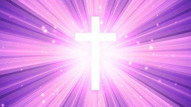 İbadet ve dua sinematik bulutlar ve ışık ışınları arka plan ilahi, manevi, fantezi kavramları yararlı dayalı.