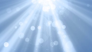 Parlayan ışık ışınları arka plan ile soyut bokeh parçacıklar yayın, reklam ve sunumlar için uygun.