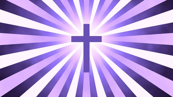 Christian ibadet ve dua Sunburst ve ışık ışınları arka plan ilahi, manevi, fantezi kavramları yararlı dayalı.