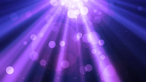 Parlayan Işık Işınları Arka Plan Ile Soyut Bokeh Parçacıklar Yayın — Stok fotoğraf